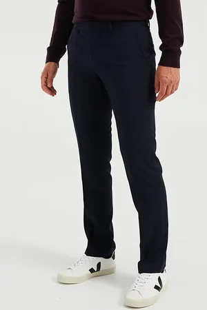 WE Fashion Pantalon Navy Blue