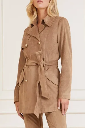 Guess GUESS Kasia Trench Truffle Dust Multi
