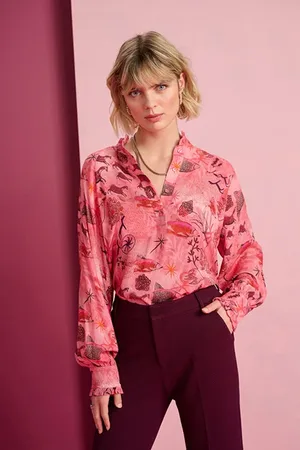 POM Amsterdam Blouse - Fantastique Rose