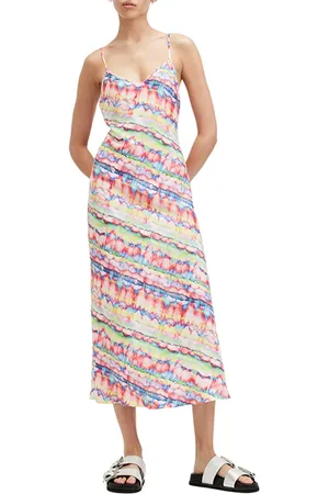 AllSaints Bryony Melissa Dress Rainbow Multi