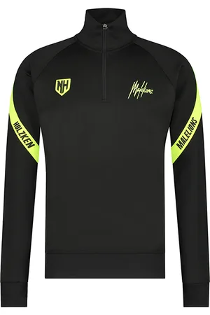 Malelions X Nieky Holzken Pre-match Quarterzip Black/neon Ye