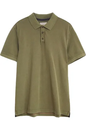 White Stuff Utility Polo Khaki Green