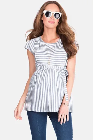 Séraphine Nursing Top Blue