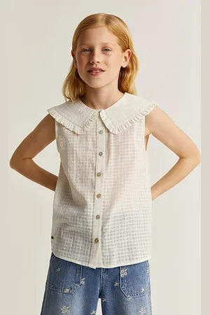 SCALPERS Emma Blouse Girls Off White