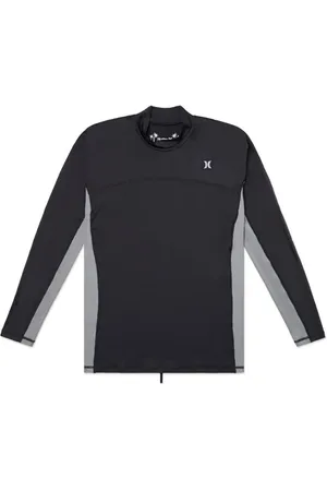 Hurley Channel Crossing Paddle Series Long Sleeve Dark Stone Grey