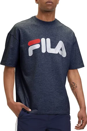 Fila Lowell Oversized Logo Tee Black Iris