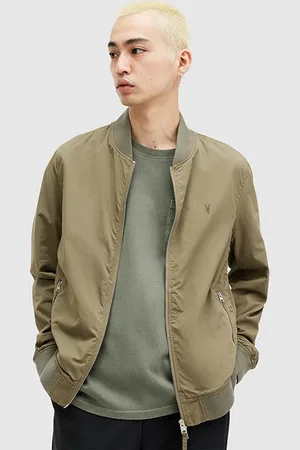 AllSaints Bassett Bomber Avo Green