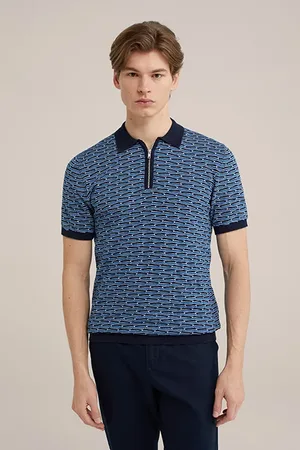 WE Fashion Polo Dark Blue