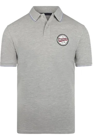 McGregor Tipping Polo With Badge Rf Grey Melange