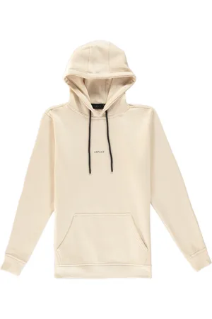 Aspact Back Logo Hoodie Sand