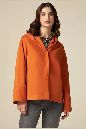 Oltre Cape With Hood Orange