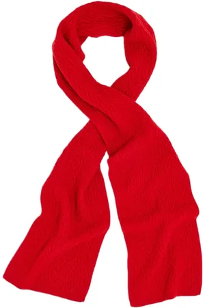 John Varvatos Cable Scarf Poppy