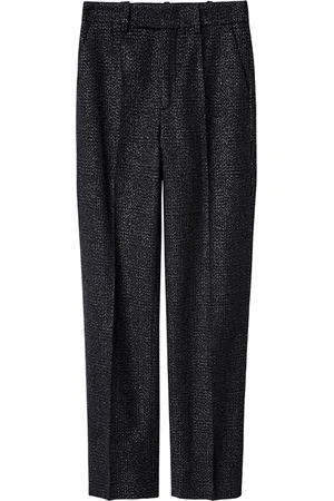 Zadig & Voltaire Zadig & Voltaire Peter Check Lurex Pantalon Noir
