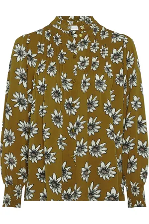 Fabienne Chapot Lucky Blouse Odd Olive/buttercrea