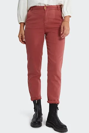 ICODE Cherry Pink Boyfit Jeans