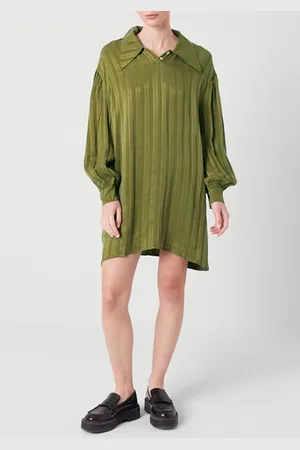 American Vintage Ls Short A Dress Crocodile
