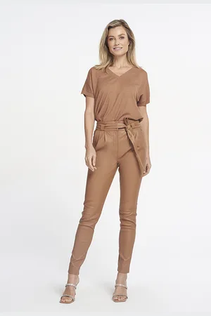 Ibana Paula - Stretch Leather Fudge