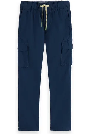 Scotch&Soda Loose-tapered-fit - Cotton Cargo Pants Night