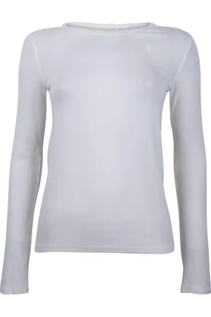 AllSaints Francesco Rina Ls Te Optic White