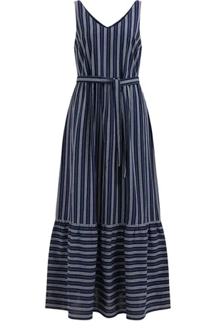 WE Fashion Dress Maxi Length Dark Blue