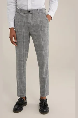 WE Fashion Pantalon Light Grey
