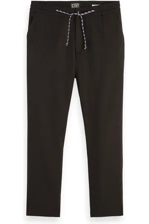 Scotch&Soda The Drift - Regular Tapered - Melange Wool-blend Jogger Bord