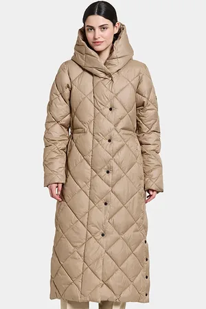 Didriksons Saga Wns Coat L Beige
