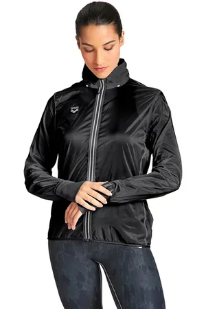 Arena W Windbreaker Black-silver