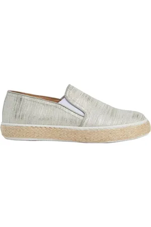 LK Bennett Juliana - Slip On Trainer Silver