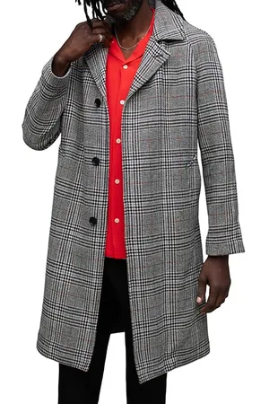 AllSaints Finnegan Coat Brown