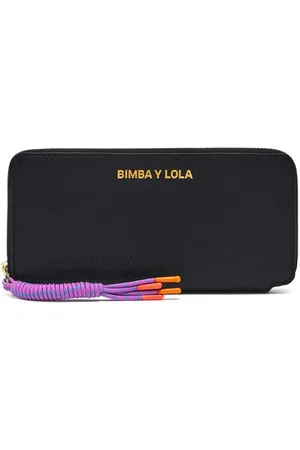 Bimba y Lola Black Leather Wallet