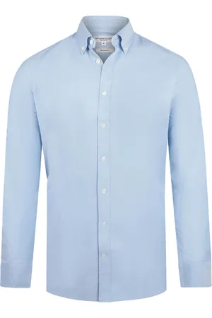 McGregor Stretch Oxford Shirt Light Blue