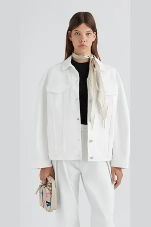 Axel Arigato Rory Denim Jacket White