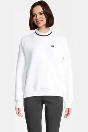 Fila Bialystok Crew Sweat Bright White