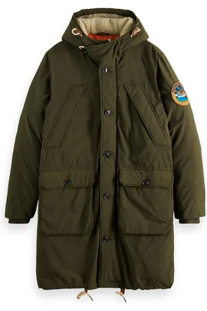Scotch&Soda Heavy Weight Padded Parka Military