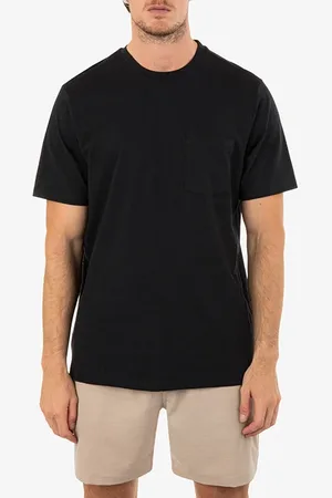 Hurley H2o Dri Slub Pkt Short Sleeve Black