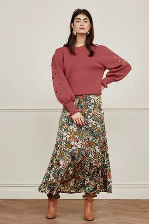 Fabienne Chapot Cleo Skirt Black/ra Ra Raspberr