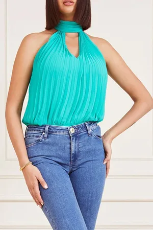 Guess GUESS Set Sail Bodysuit Pompom Green
