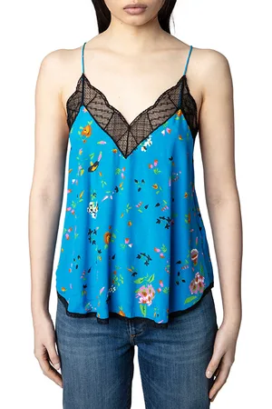 Zadig & Voltaire Zadig & Voltaire Christy Crepe Uma Azur