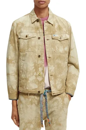 Scotch&Soda Tie-dyed Trucker Jacket Combo B