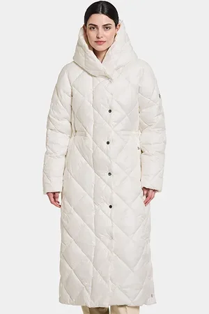 Didriksons Saga Wns Coat L White Foam