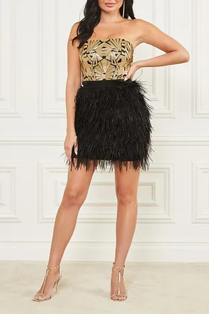 Guess GUESS Bronwyn Corset Dress Jet Black