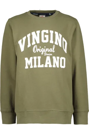Vingino Crewneck-classic-logo Army Green