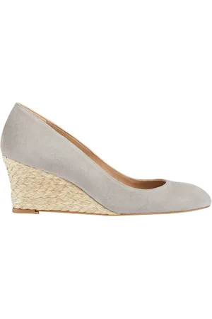 LK Bennett Eevi Espadrilles Pale Grey