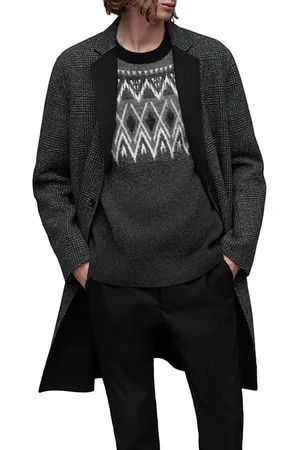 AllSaints Monroy Coat Black/grey