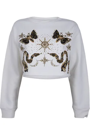 AllSaints Separo Marina Sweat Optic White