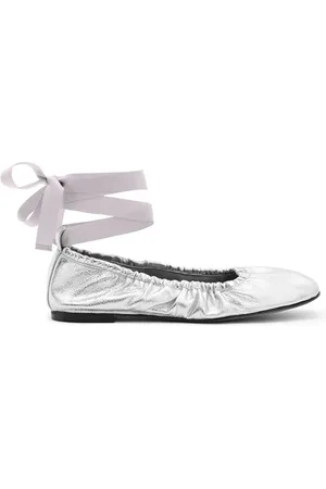 AllSaints Alia Pump Metallic Silver