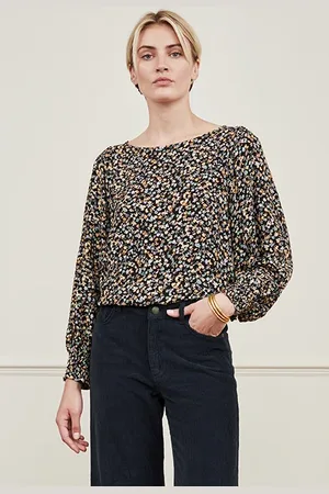 Fabienne Chapot Charlotte Top Black/classy Camel