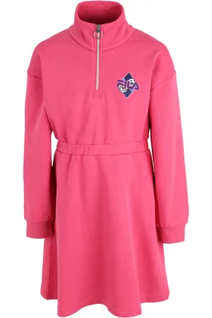 Fila Tann Half-zip Sweat Dress Carmine