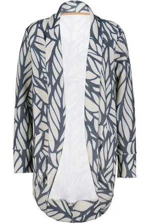 DIDI Loose Vest Glory Print Darkblue With Lush Print